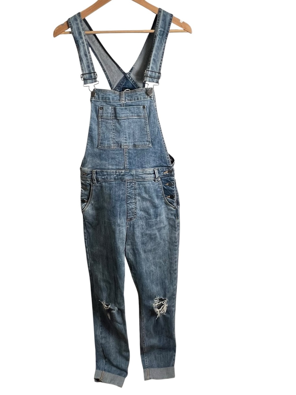 RVCA FOSS OVERALLS Size 28